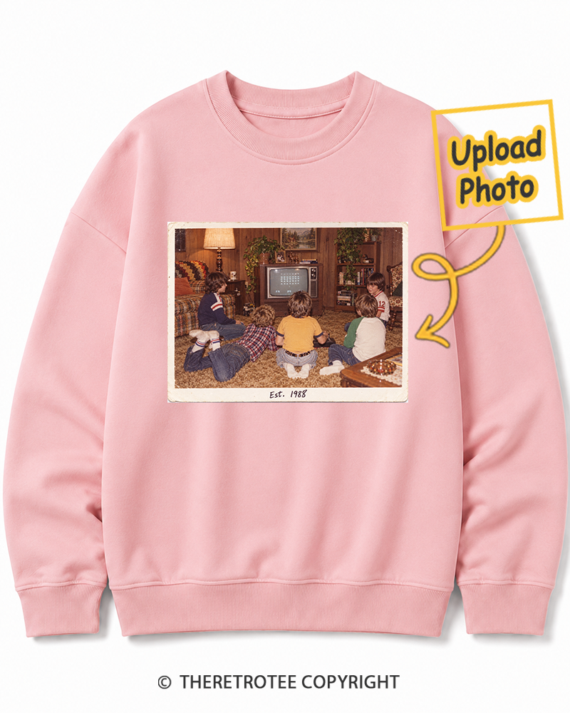 TheRetroTee Personalized Life Before Wi-Fi 1988 Sweatshirt
