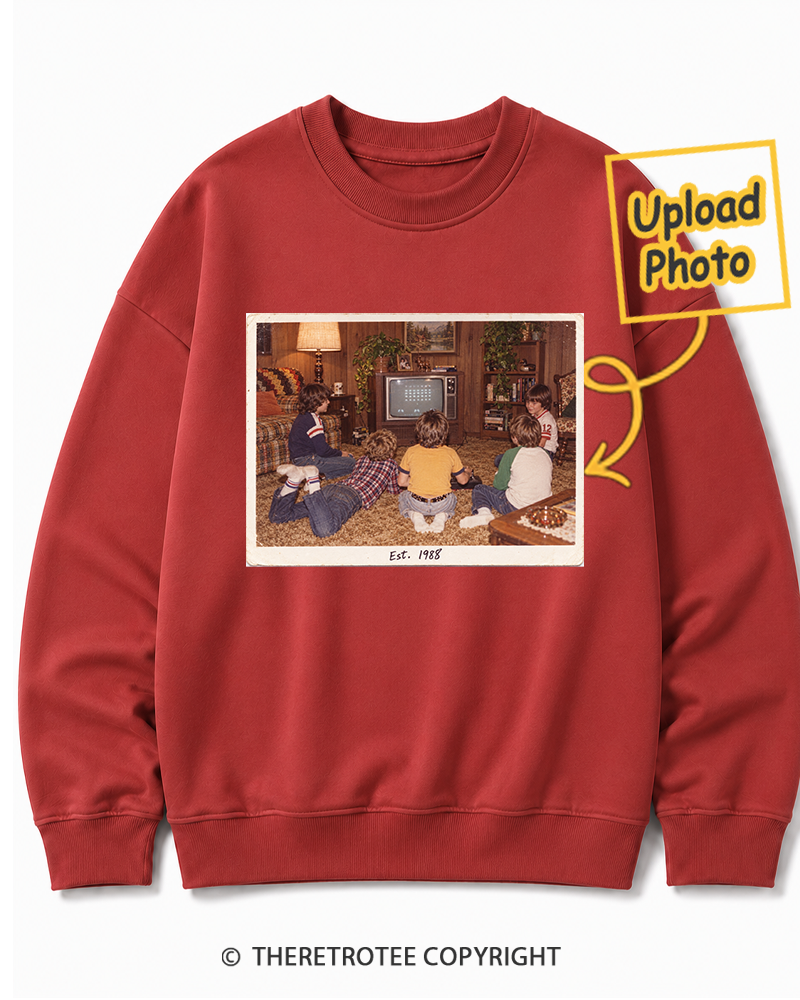 TheRetroTee Personalized Life Before Wi-Fi 1988 Sweatshirt
