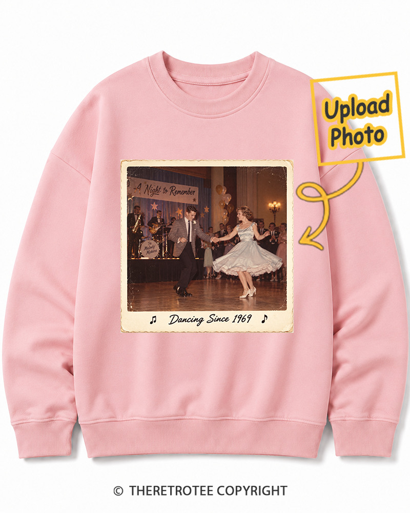 TheRetroTee Personalized Dancing Since 1969 Sweatshirt
