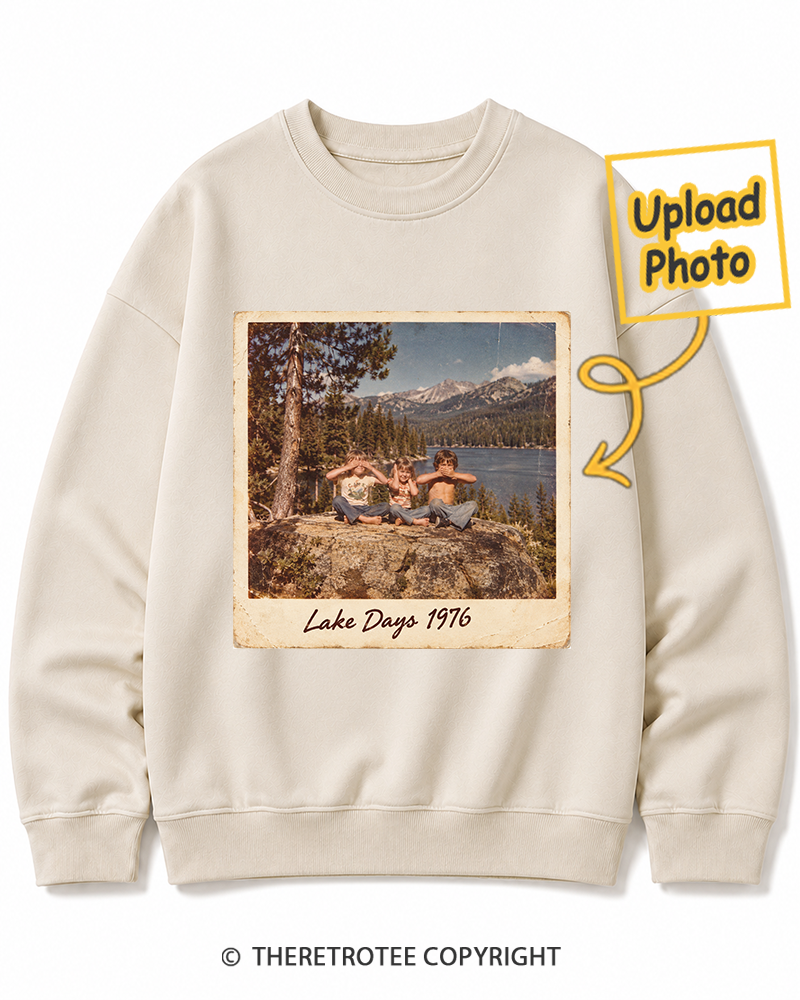 TheRetroTee Personalized Yellowstone Summer 1976 Sweatshirt
