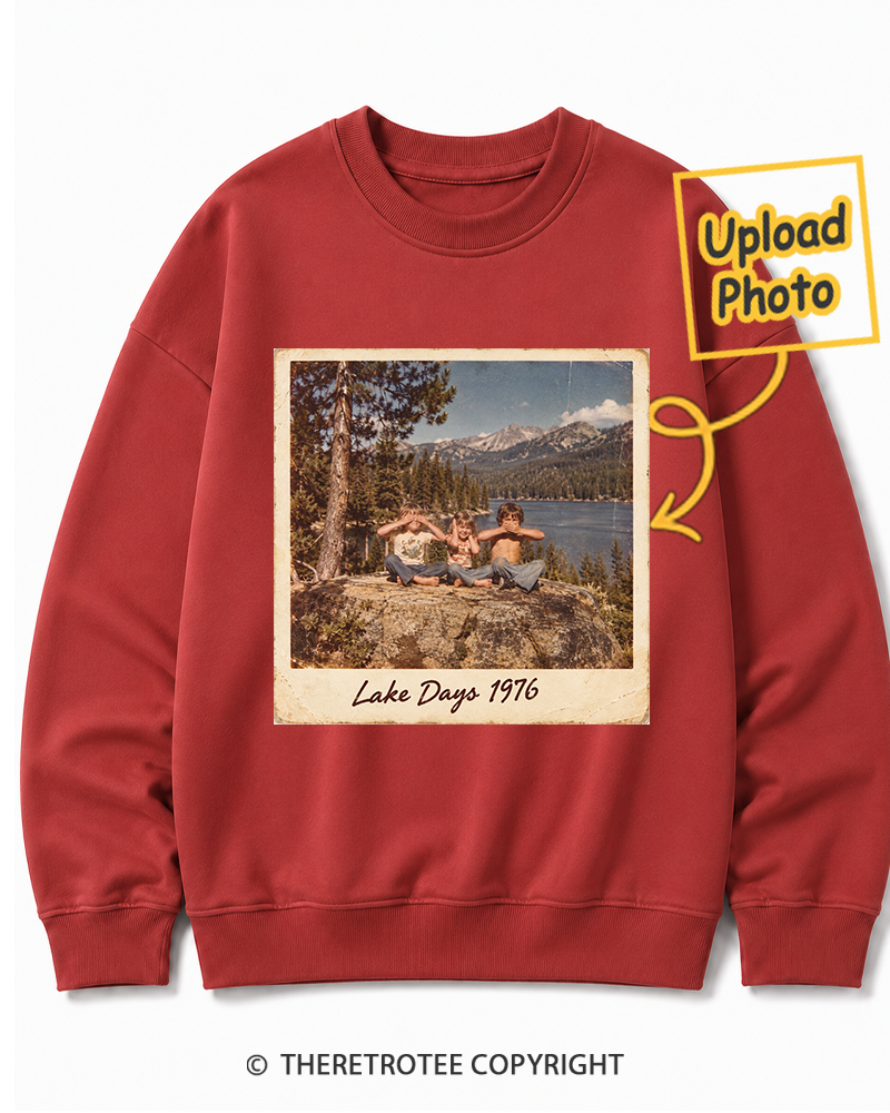 TheRetroTee Personalized Yellowstone Summer 1976 Sweatshirt