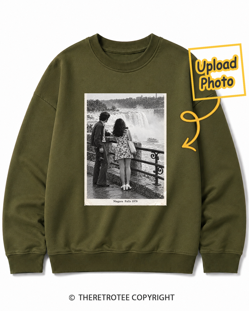 TheRetroTee Personalized Niagara Falls 1978 Sweatshirt