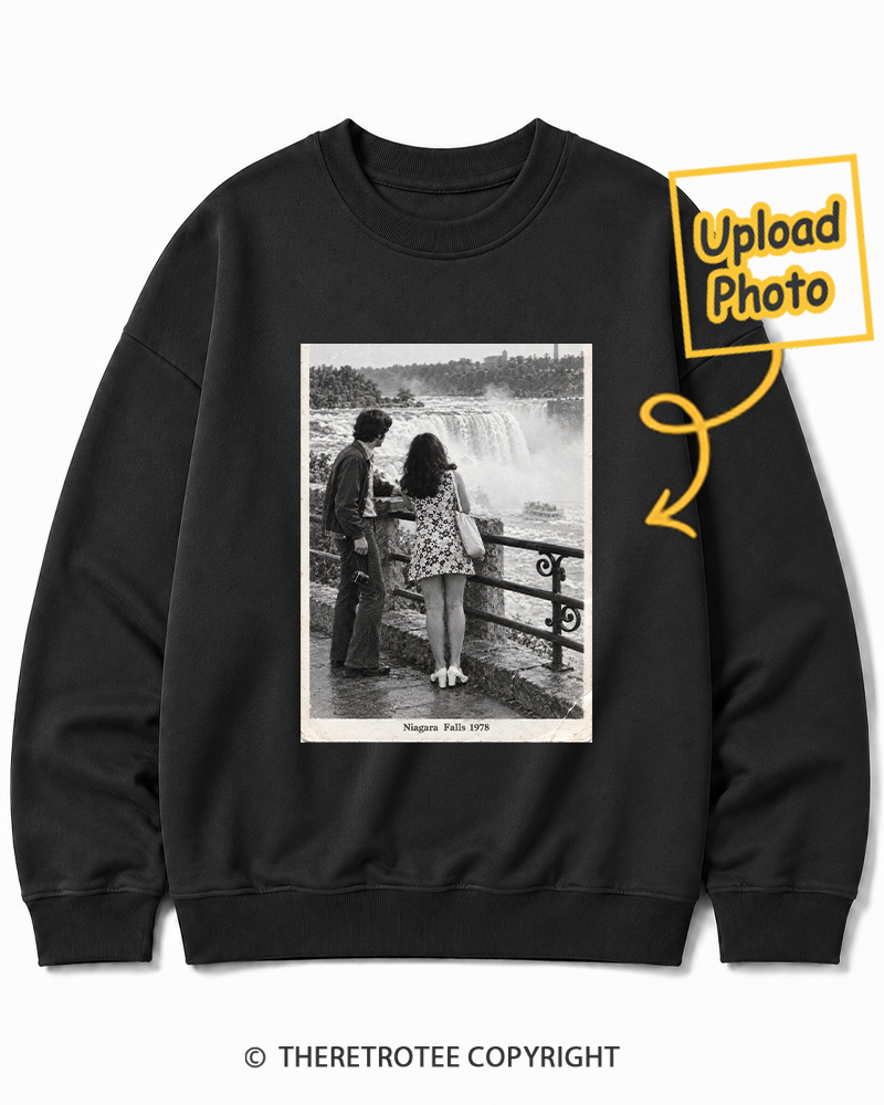 TheRetroTee Personalized Niagara Falls 1978 Sweatshirt