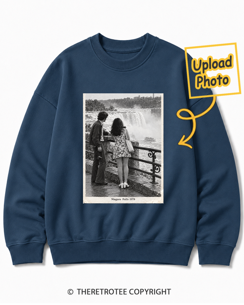 TheRetroTee Personalized Niagara Falls 1978 Sweatshirt