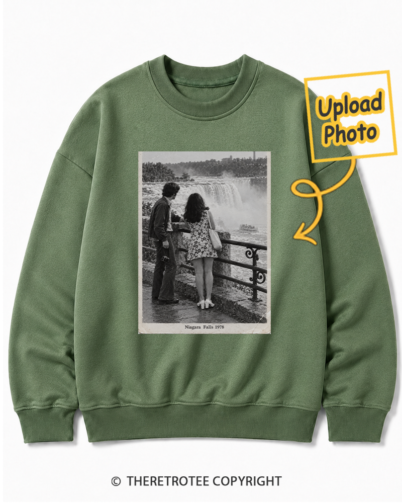 TheRetroTee Personalized Niagara Falls 1978 Sweatshirt