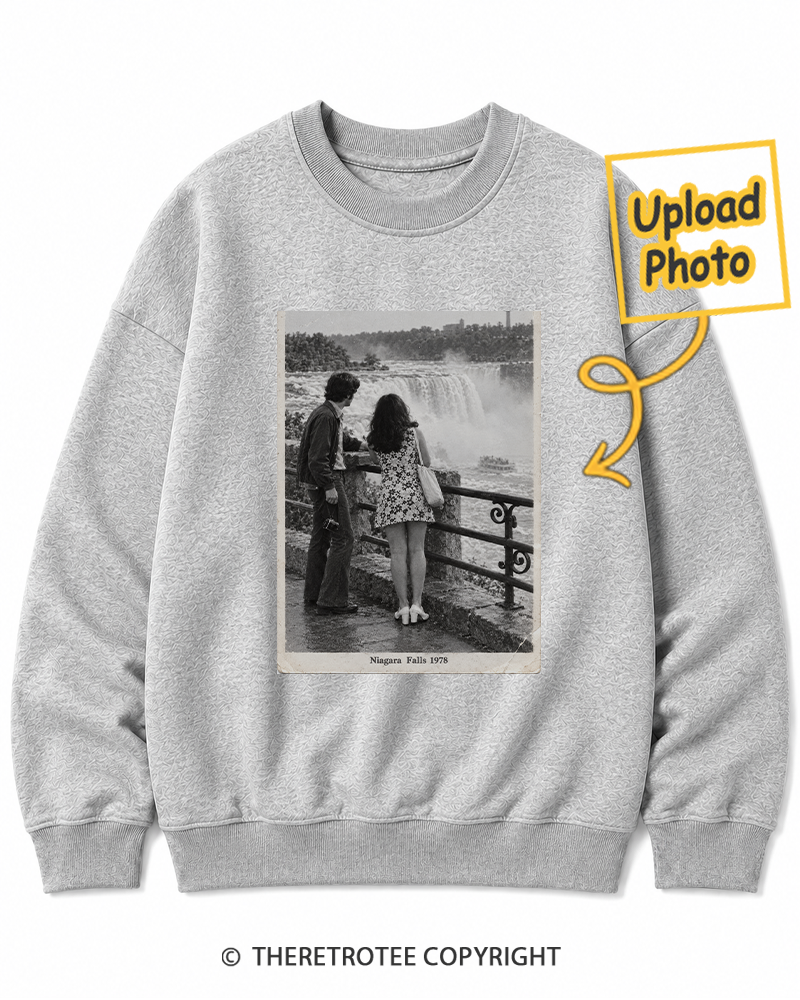 TheRetroTee Personalized Niagara Falls 1978 Sweatshirt