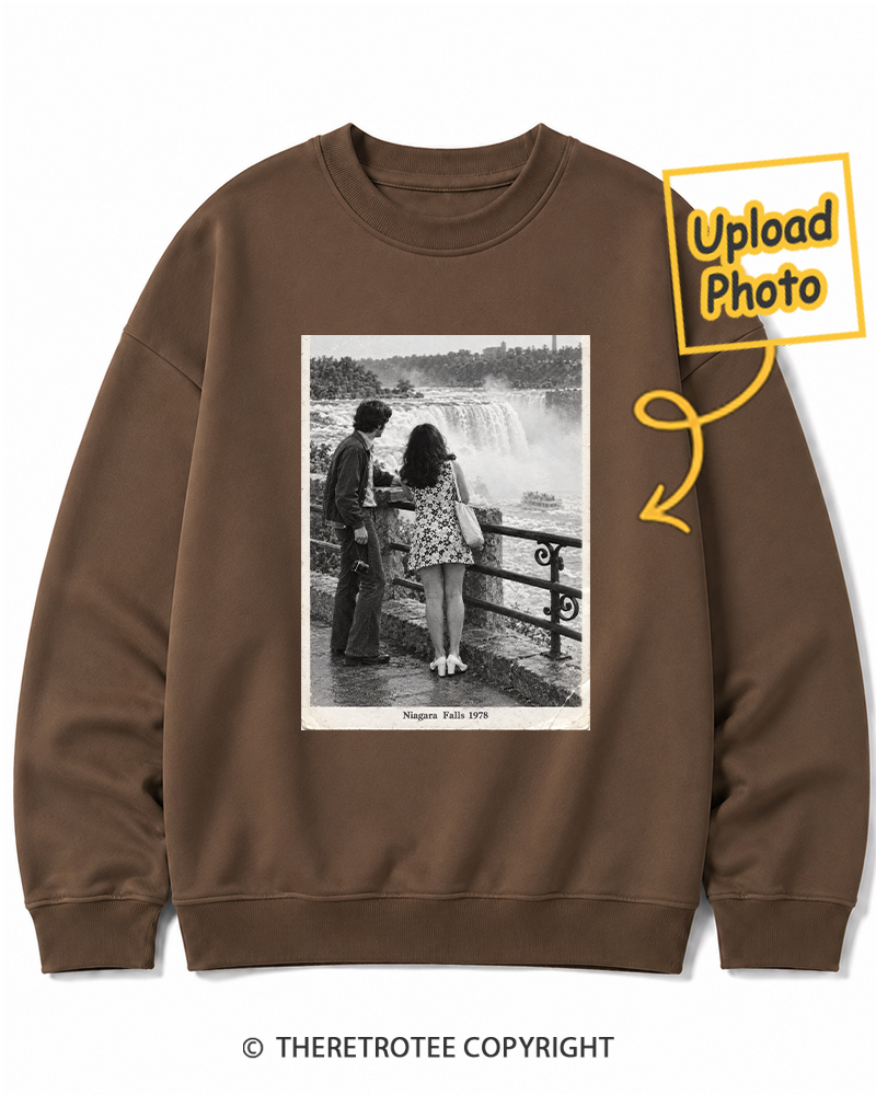 TheRetroTee Personalized Niagara Falls 1978 Sweatshirt