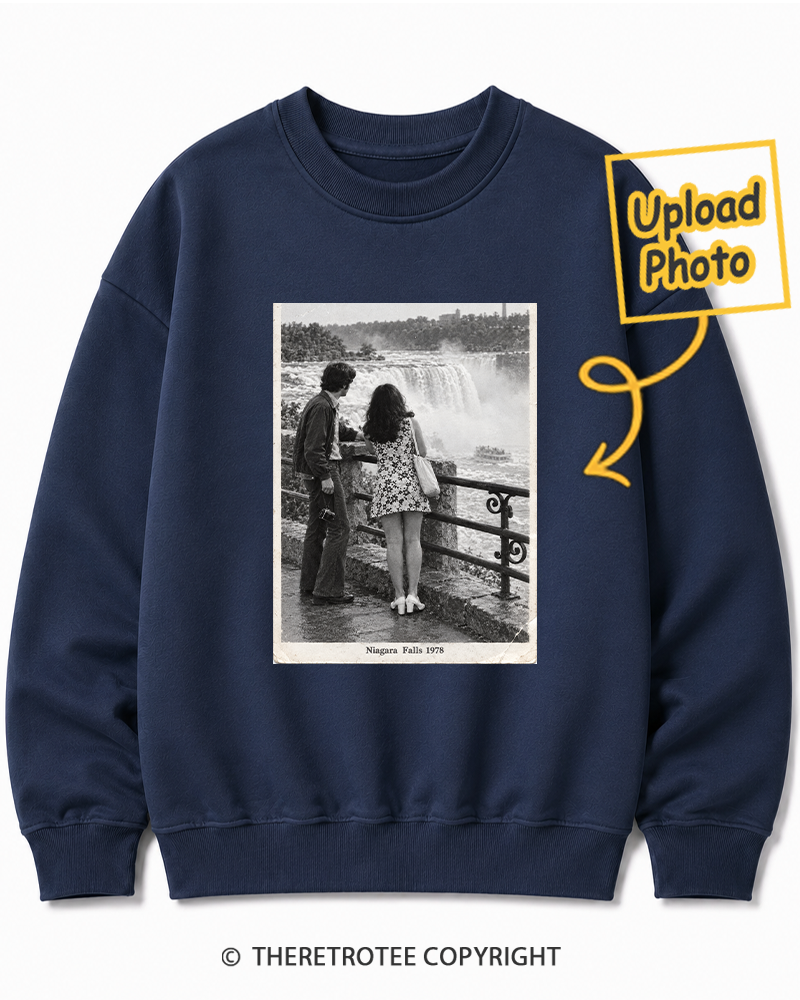 TheRetroTee Personalized Niagara Falls 1978 Sweatshirt