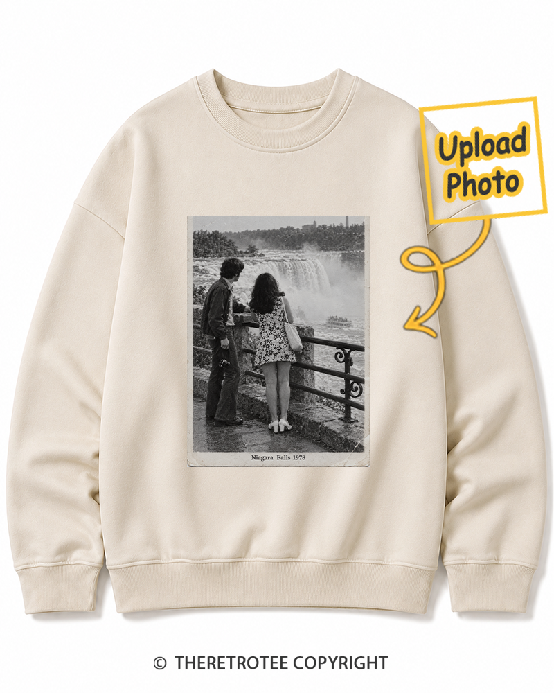 TheRetroTee Personalized Niagara Falls 1978 Sweatshirt