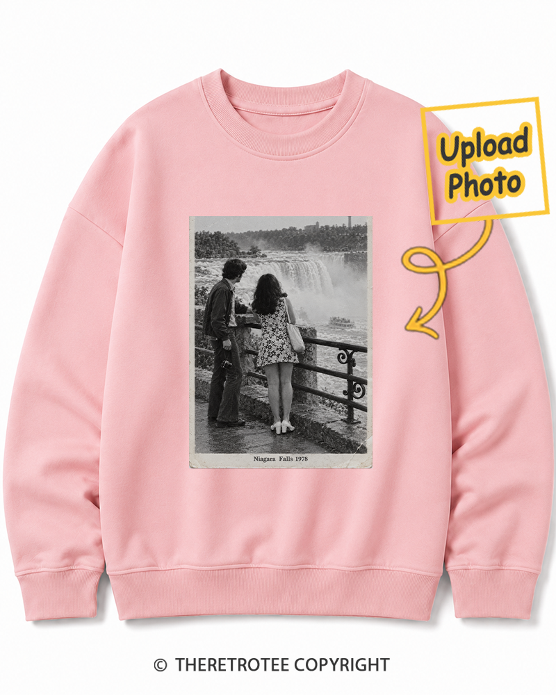 TheRetroTee Personalized Niagara Falls 1978 Sweatshirt