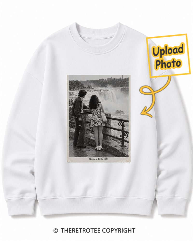 TheRetroTee Personalized Niagara Falls 1978 Sweatshirt