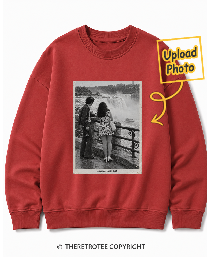 TheRetroTee Personalized Niagara Falls 1978 Sweatshirt