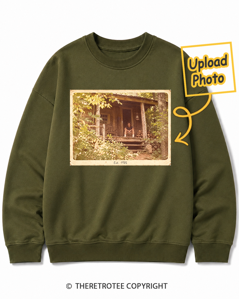 TheRetroTee Personalized Front Porch Memories 1986