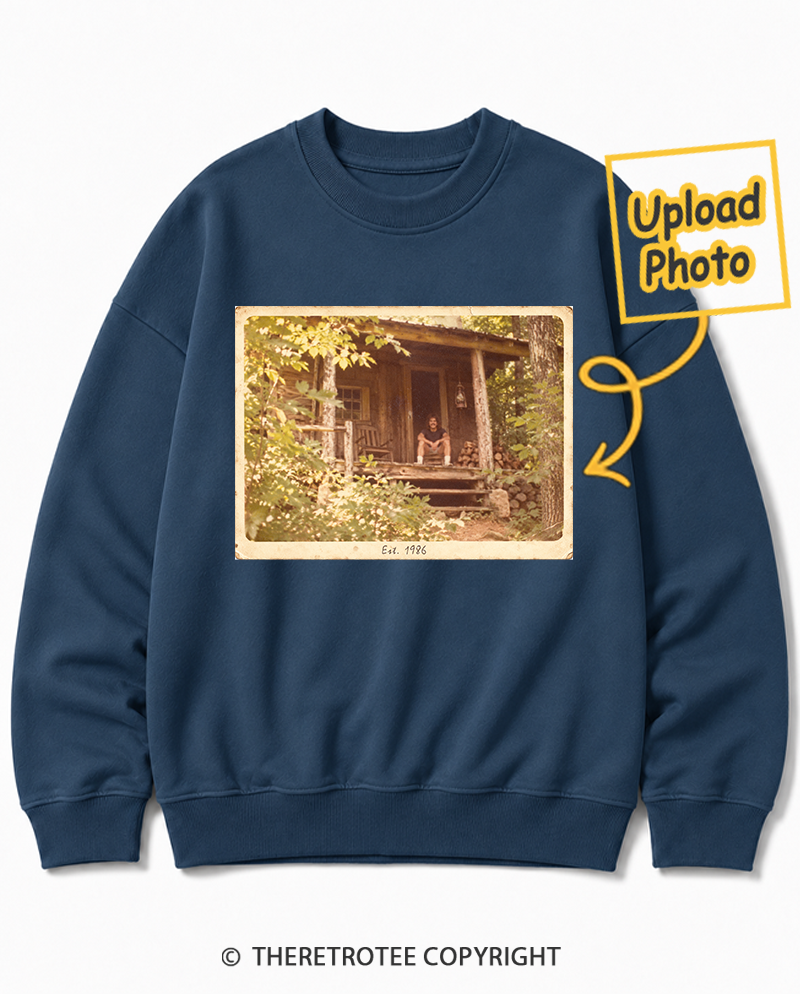 TheRetroTee Personalized Front Porch Memories 1986