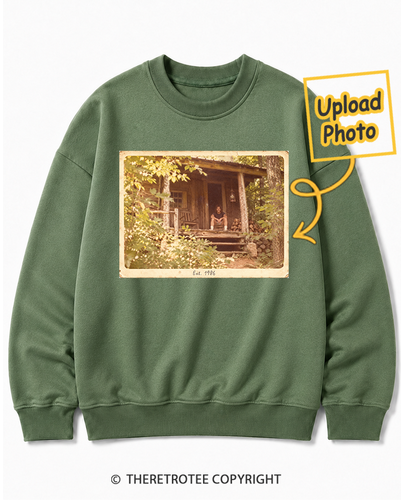 TheRetroTee Personalized Front Porch Memories 1986