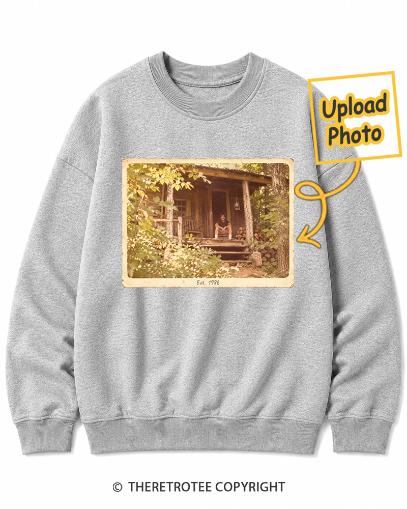 TheRetroTee Personalized Front Porch Memories 1986