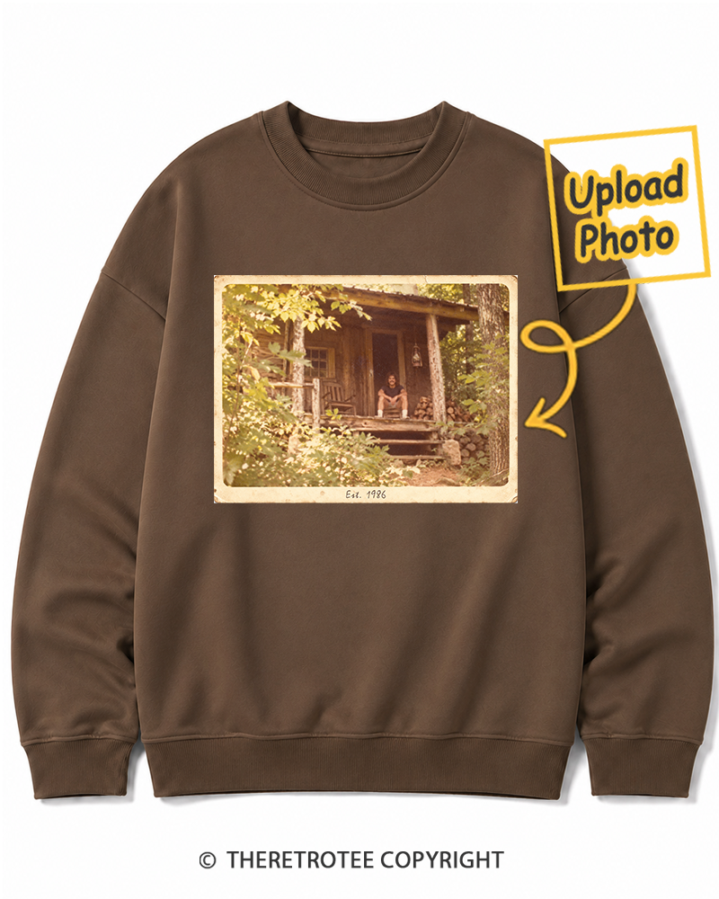 TheRetroTee Personalized Front Porch Memories 1986