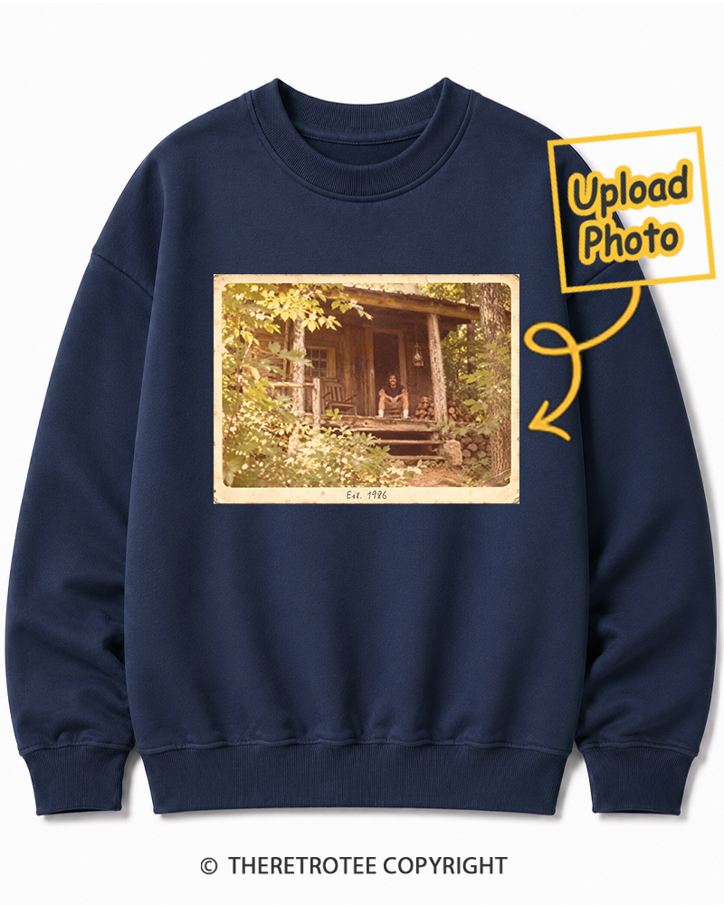 TheRetroTee Personalized Front Porch Memories 1986