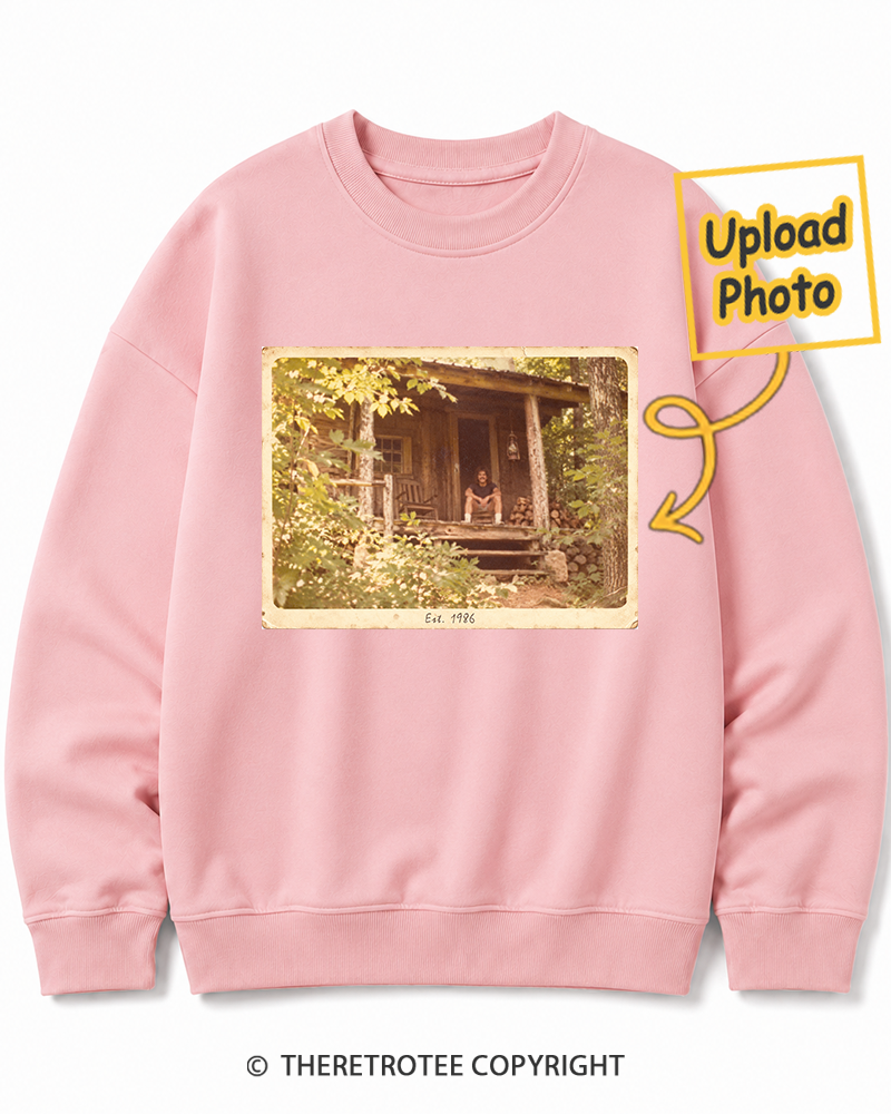 TheRetroTee Personalized Front Porch Memories 1986