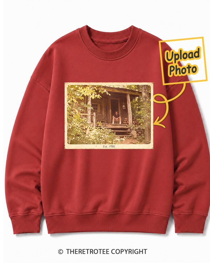 TheRetroTee Personalized Front Porch Memories 1986