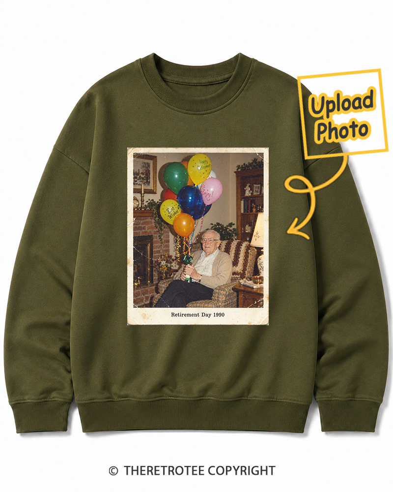 TheRetroTee Personalized Retirement Day 1990