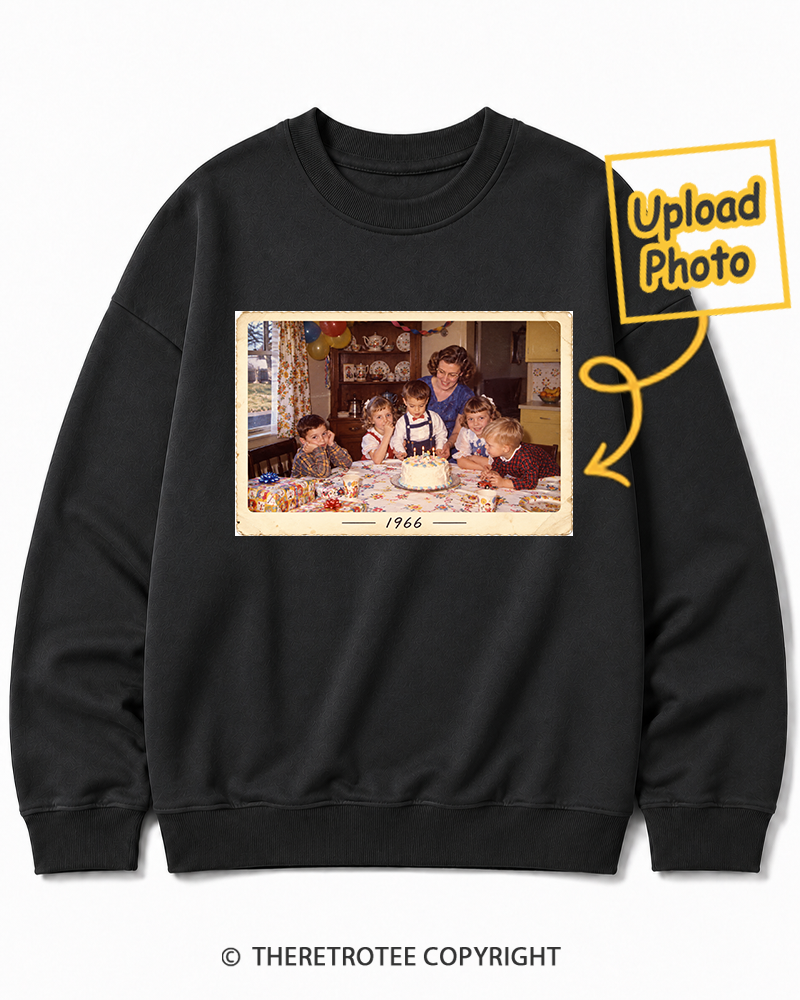 TheRetroTee Personalized Made Before Digital 1966 Sweatshirt