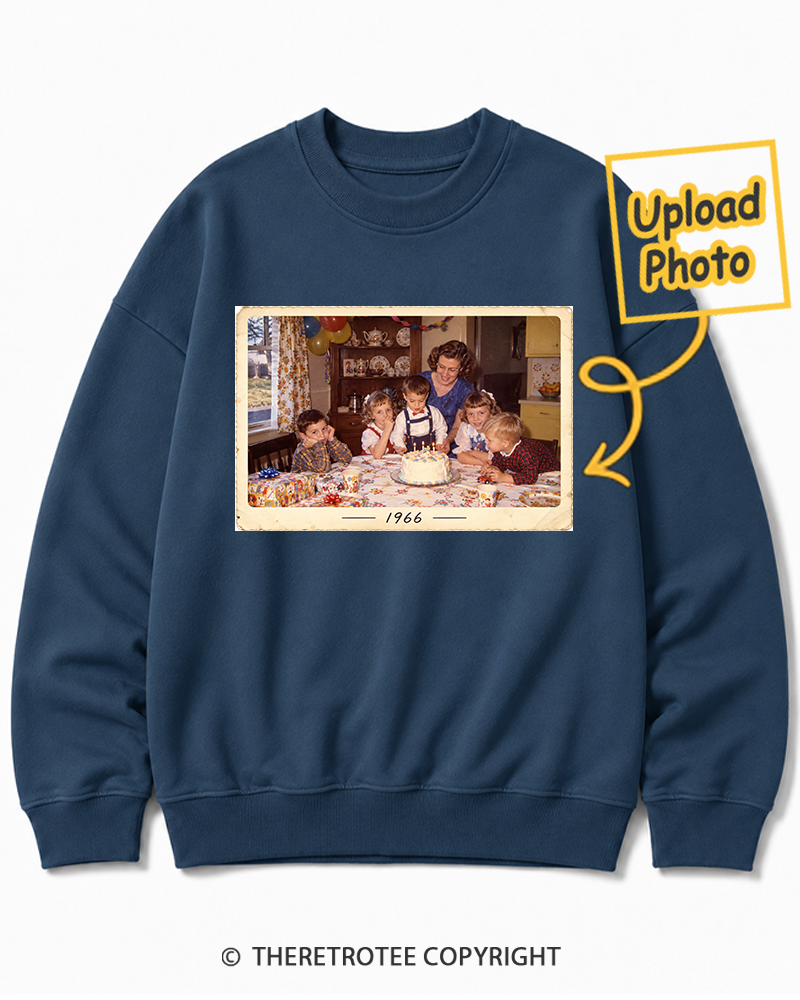 TheRetroTee Personalized Made Before Digital 1966 Sweatshirt