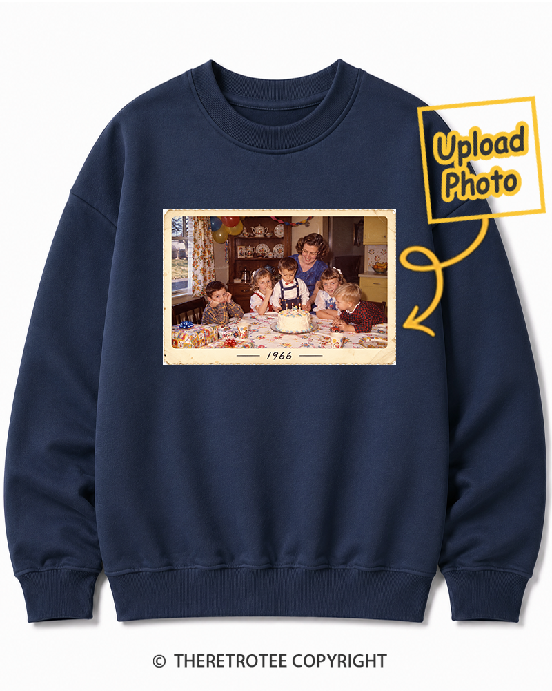 TheRetroTee Personalized Made Before Digital 1966 Sweatshirt