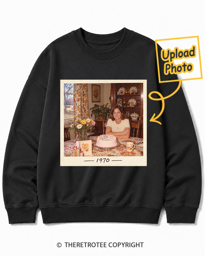 TheRetroTee Personalized Still a Classic 1970 Sweatshirt