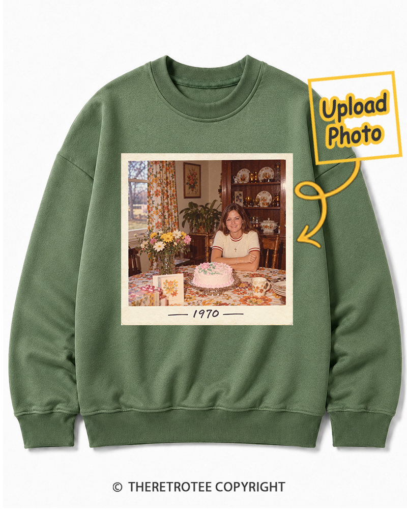 TheRetroTee Personalized Still a Classic 1970 Sweatshirt