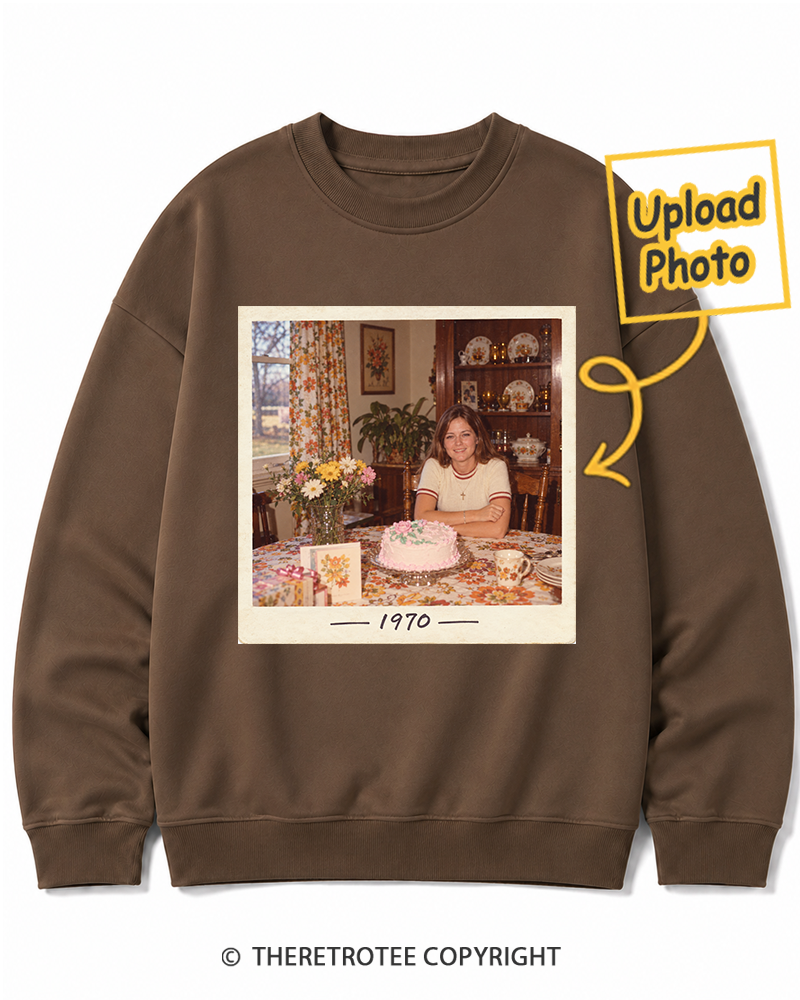 TheRetroTee Personalized Still a Classic 1970 Sweatshirt