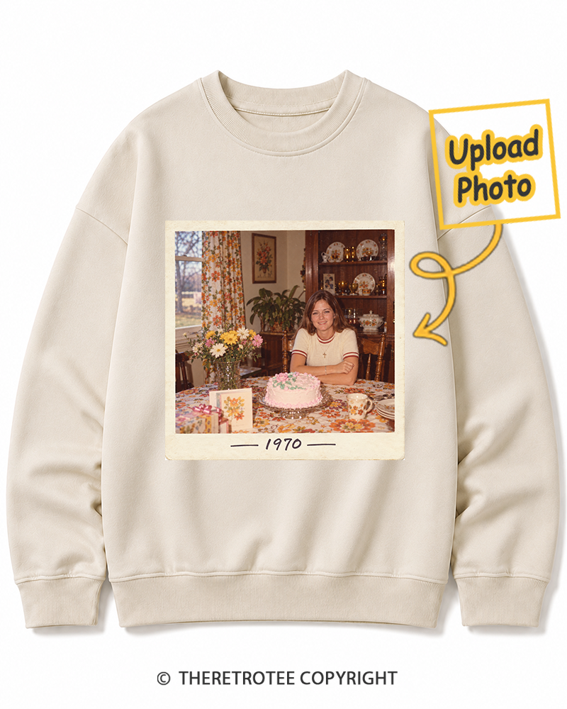 TheRetroTee Personalized Still a Classic 1970 Sweatshirt