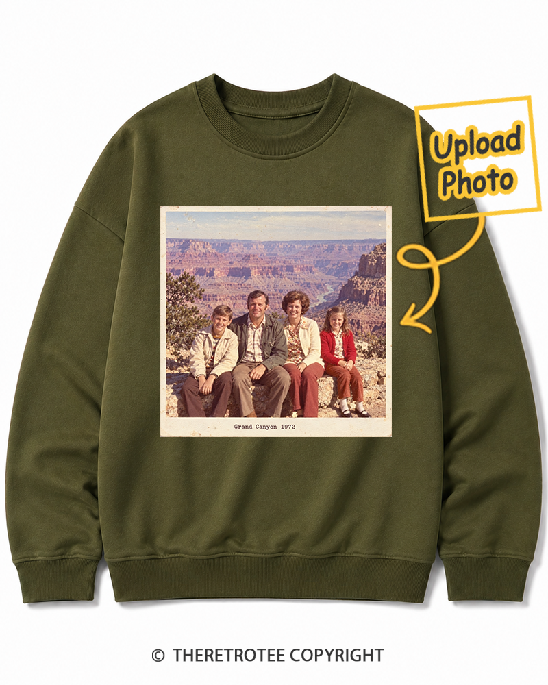 TheRetroTee Personalized Grand Canyon 1972 Sweatshirt