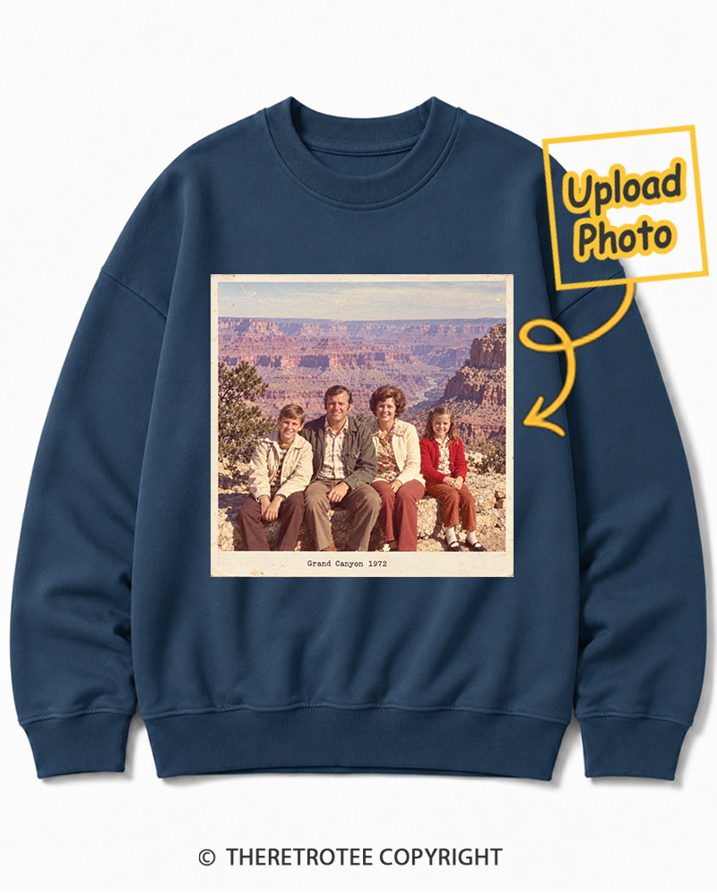 TheRetroTee Personalized Grand Canyon 1972 Sweatshirt