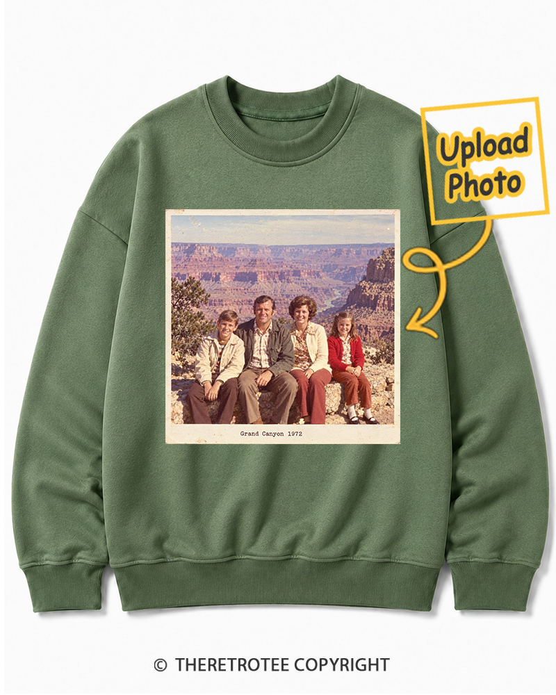 TheRetroTee Personalized Grand Canyon 1972 Sweatshirt