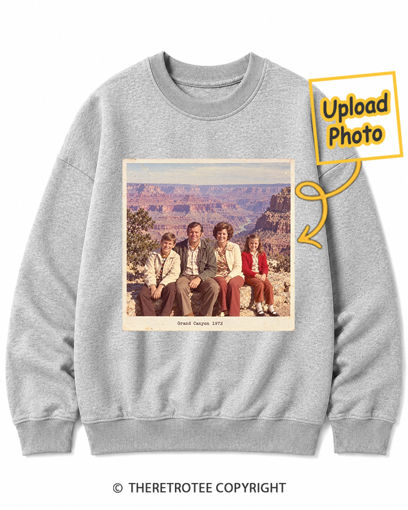 TheRetroTee Personalized Grand Canyon 1972 Sweatshirt