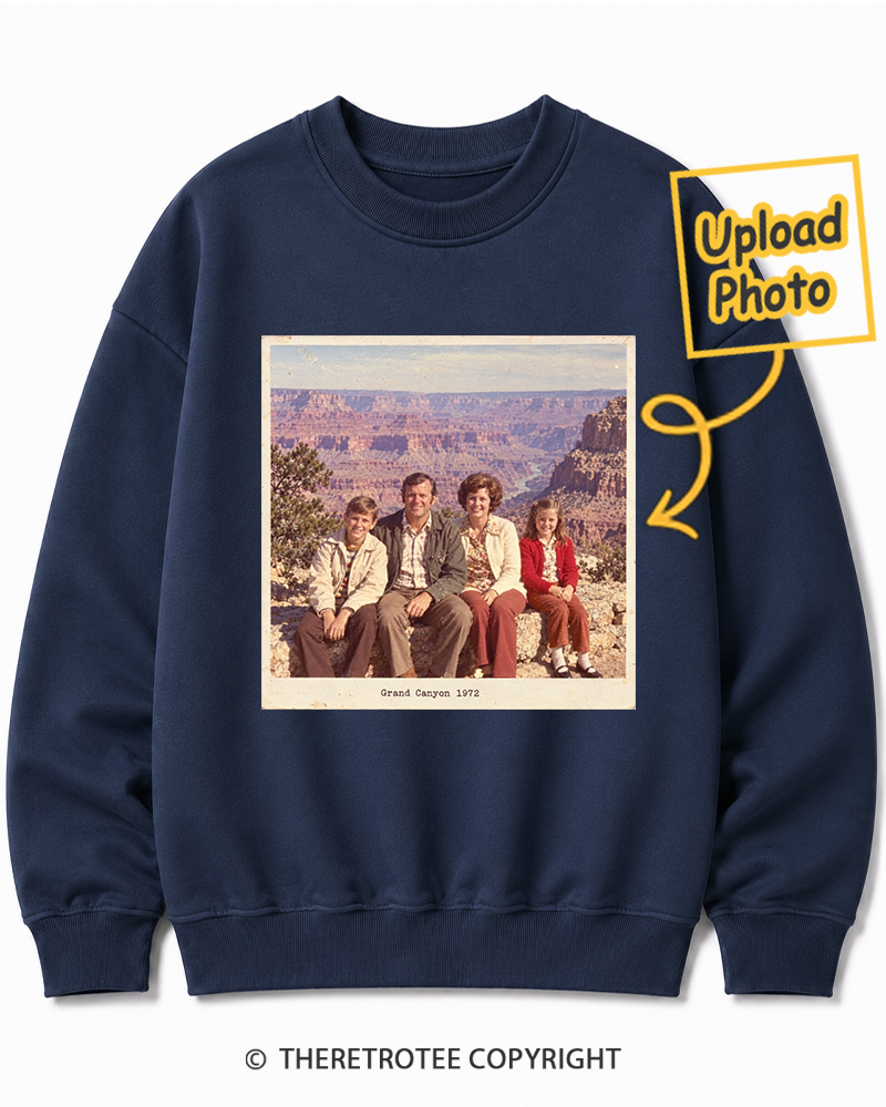 TheRetroTee Personalized Grand Canyon 1972 Sweatshirt