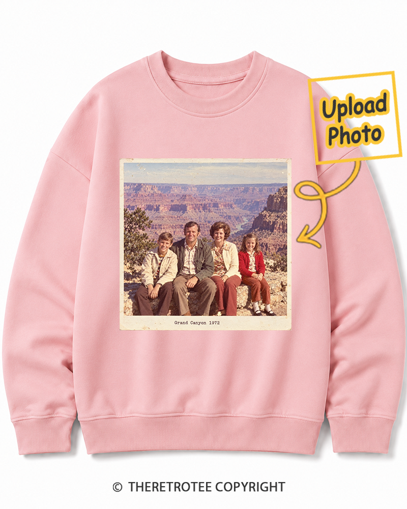 TheRetroTee Personalized Grand Canyon 1972 Sweatshirt