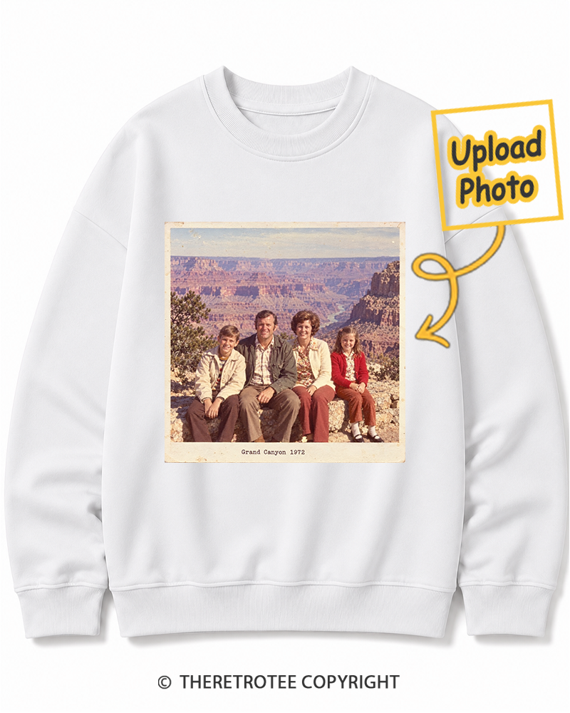 TheRetroTee Personalized Grand Canyon 1972 Sweatshirt