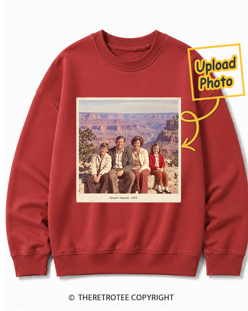 TheRetroTee Personalized Grand Canyon 1972 Sweatshirt