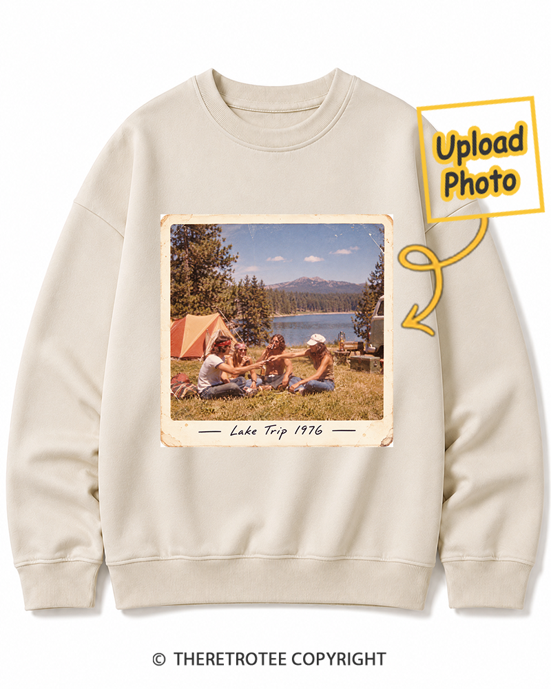 TheRetroTee Personalized Yellowstone Summer 1976 Sweatshirt