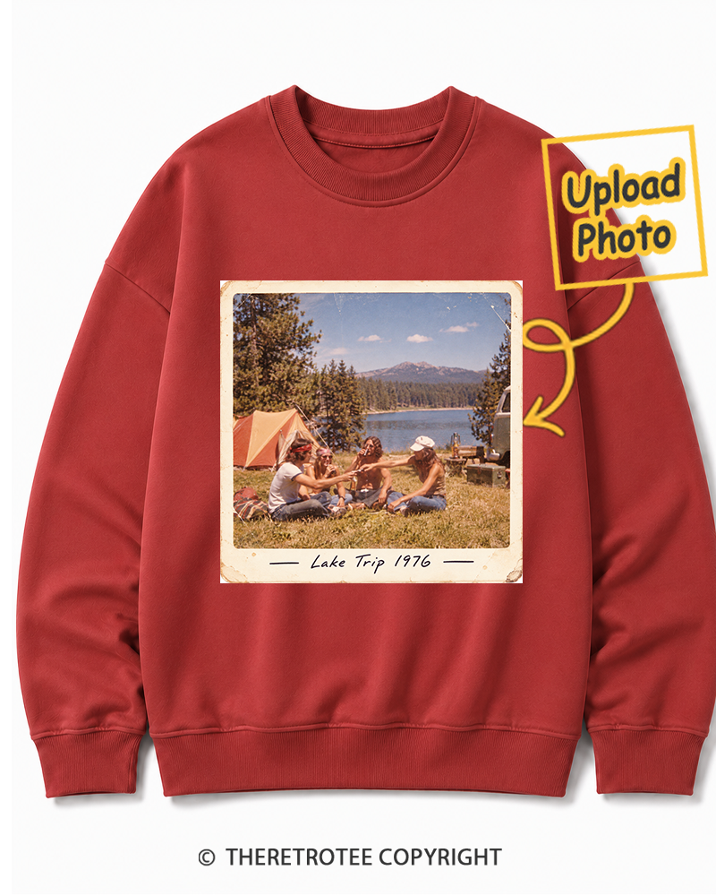 TheRetroTee Personalized Yellowstone Summer 1976 Sweatshirt