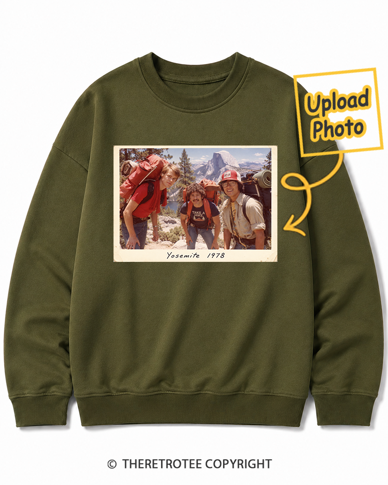 TheRetroTee Personalized Yosemite 1978 Sweatshirt