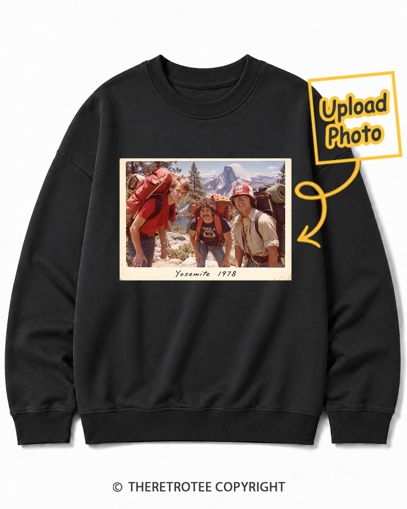 TheRetroTee Personalized Yosemite 1978 Sweatshirt
