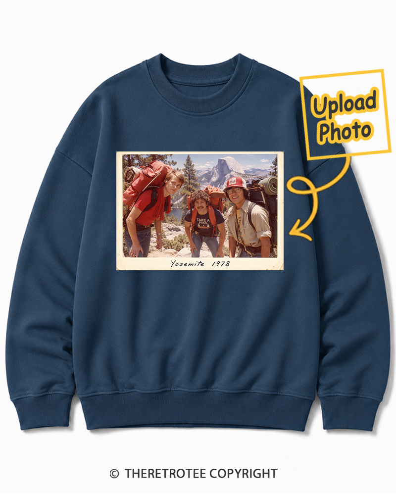 TheRetroTee Personalized Yosemite 1978 Sweatshirt