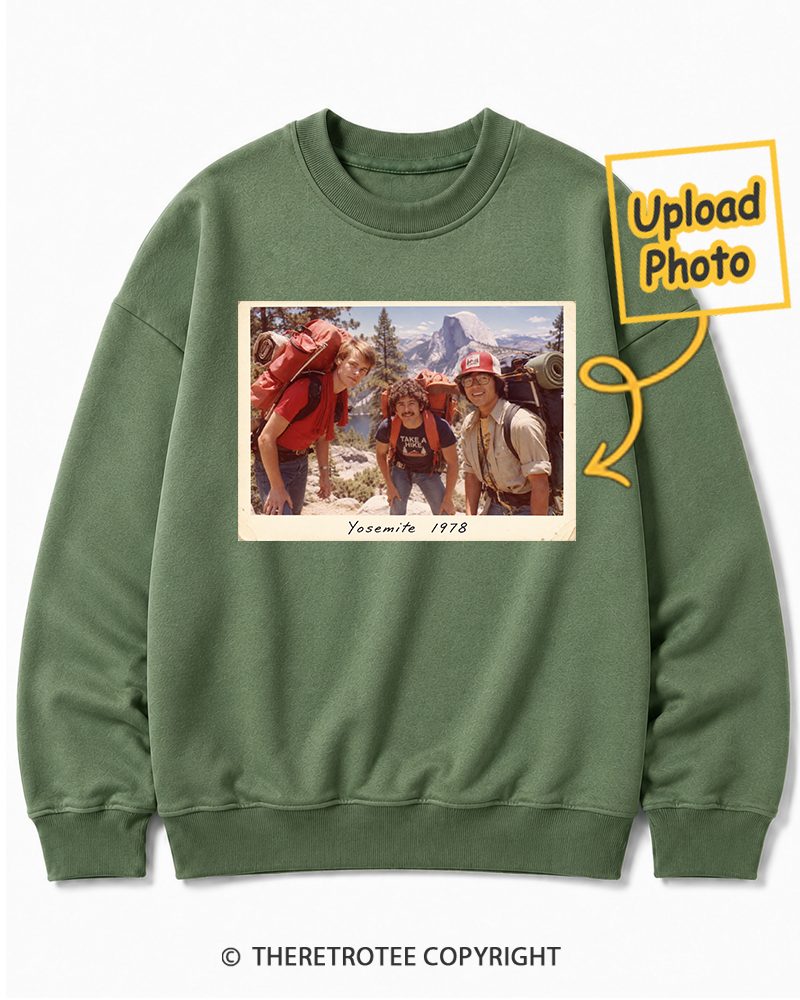 TheRetroTee Personalized Yosemite 1978 Sweatshirt
