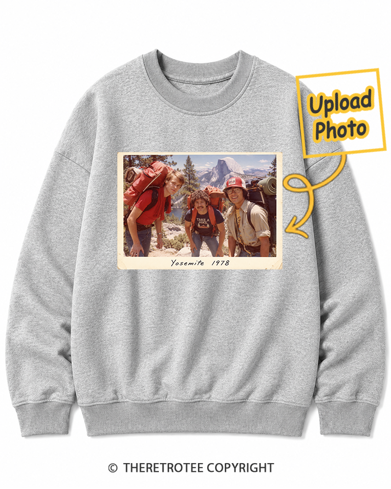 TheRetroTee Personalized Yosemite 1978 Sweatshirt