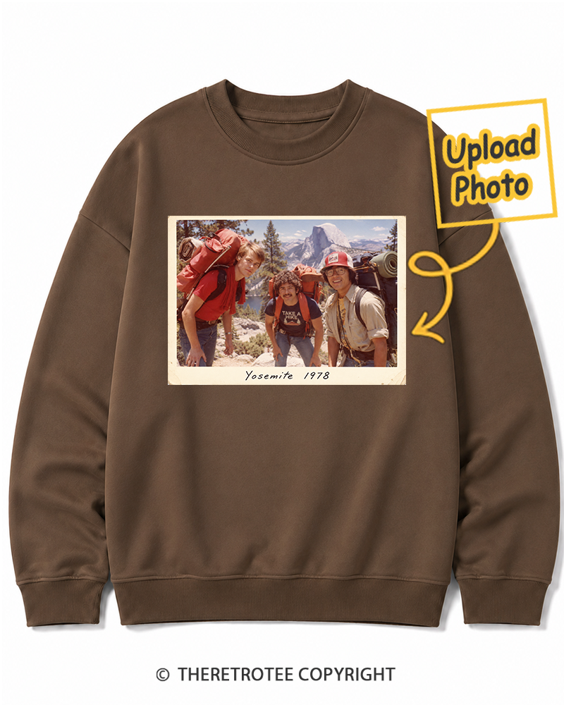 TheRetroTee Personalized Yosemite 1978 Sweatshirt