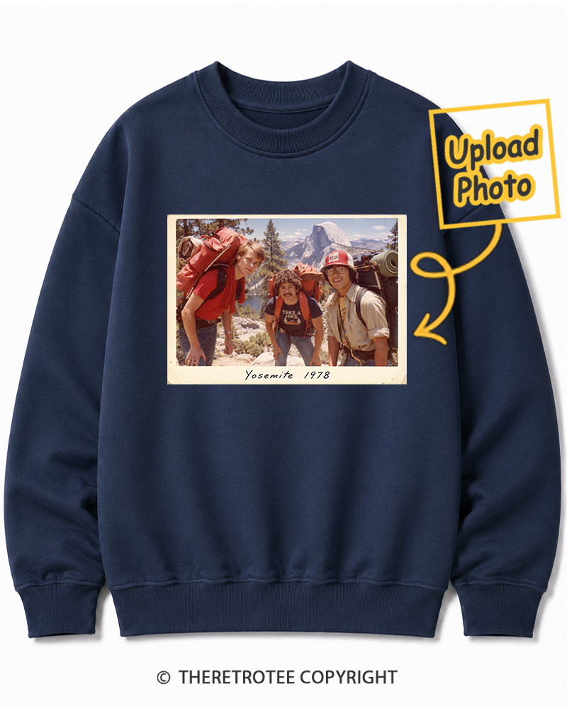 TheRetroTee Personalized Yosemite 1978 Sweatshirt