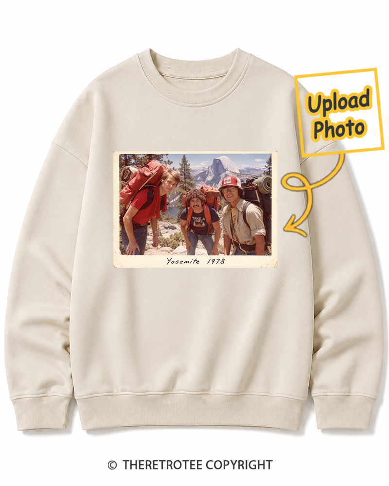 TheRetroTee Personalized Yosemite 1978 Sweatshirt